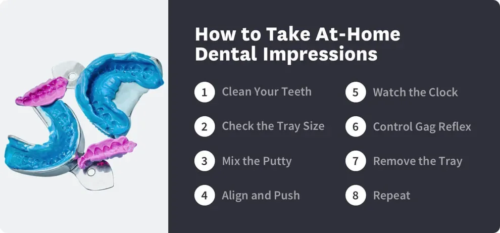 how to take an at home dental impression