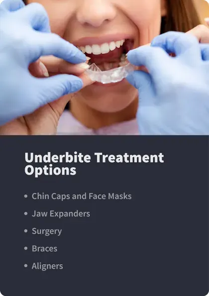 underbite treatment options